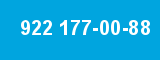922 177-00-88 922 177-00-88
